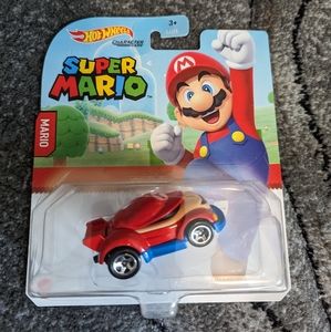 Super Mario character car Hot Wheels brand new